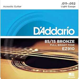 D'Addario Acoustic Guitar Strings Bronze EZ910