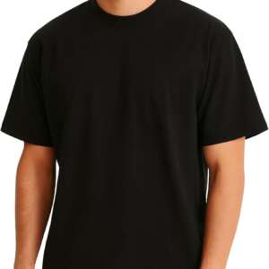 Men's Oversized Regular Cotton T-Shirt, short sleeve modern, 100% Cotton, Comfortable Fit, Basic Western