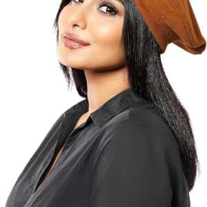 Women Wool Hat Solid Color Warm Wool French Art Cap Hat Women Cap