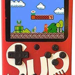 Handheld Game Console for Children,Retro Game Player with 2.5" 8-Bit LCD Portable Video Games,The 80's Arcade Video Gaming System,Built-in 129 Classic Old School Games Entertainment-Red