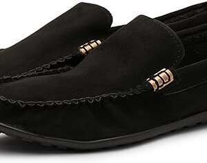 0Romba Men's Classic Loafer - Stylish and Comfortable Formal Shoes - Slip-on Medical Grade for More Comfort