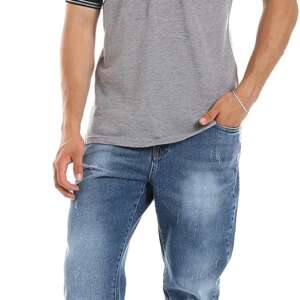 Andora Mens Regular Fit Practical Jean Casual Pants