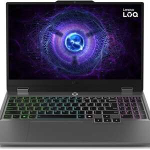 Lenovo LOQ 15IRX9 Gaming - Intel Core i7-13650HX, AI Chip: LA1, 24GB DDR5 RAM, 512GB SSD, NVIDIA GeForce RTX 4050 6GB GDDR6 Graphics, 15.6" FHD (1920x1080) IPS 144Hz 100% sRGB, Backlit - Luna Grey