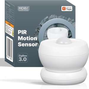 MOES PIR Motion Sensor, Requires MOES Tuya ZigBee Hub, Smart Home Alarm System