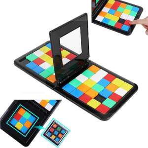 Eachhaha Race Game-Magic Block Game-Board Games for 2 Players-Genius Square Game-Sequence Puzzle-Brain Teasers-Board Games for Boys and Girls 5+ Year Olds