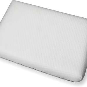 Schlaf Meister Memory Foam Soft Low Loft Pillow, 60 cm Length x 40 cm Width x 12 cm Height