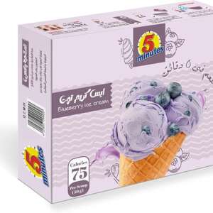 5 Minutes Raspberry Ice Cream powder 75 gm