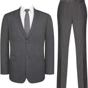 Classic Men's Suit Dark Grey Classic Men's Suit