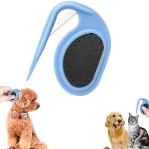 Pet Knotting Comb, 2024 New De Knotting Comb for Dog, Cat Knotting Comb(1PC,Blue)