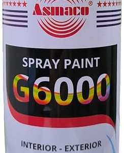 Doku Acrylic Spray - Asmaco G6000 Acrylic Spray Paint (Matte Black)
