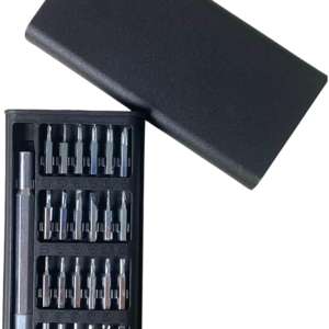 24 In 1 Premium Precision Screwdriver Set Magnetic Mini Tool Kit For Electronics Phone Laptop Camera Watch Computer Pocket Bit Set Flat Head Small Magnetic Driver Repair Tool Kit Set
