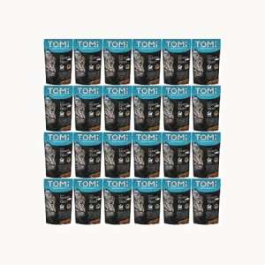 Tomii Cat wet Food 100g (pack of 24, Salmon)