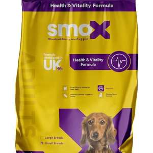 SmaX Small Breeds 3 kg, Health & Vitality Formula Small Breeds Dog Food,Chicken Based