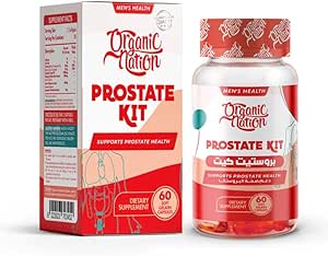 Organic Nation Prostate Kit Dietary Supplement 60-Soft Gelatin Capsules