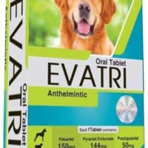 Evatri Deworming for Dogs 6 Tablets