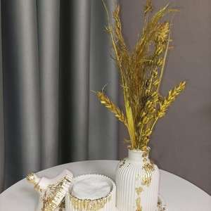 CONCRETE Elegant Abstract Decor Kit 100% Handmade (Gold Leaf)