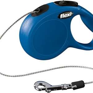 Flexi New Classic M Cord 8m blue
