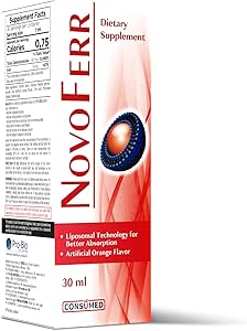 Novoferr - CONSUMED-RX Healthcare - Iron Supplmentation Oral Drops 30Ml 30 Ml